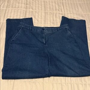 Croft & Barrow Dark Blue Flare Jeans 12